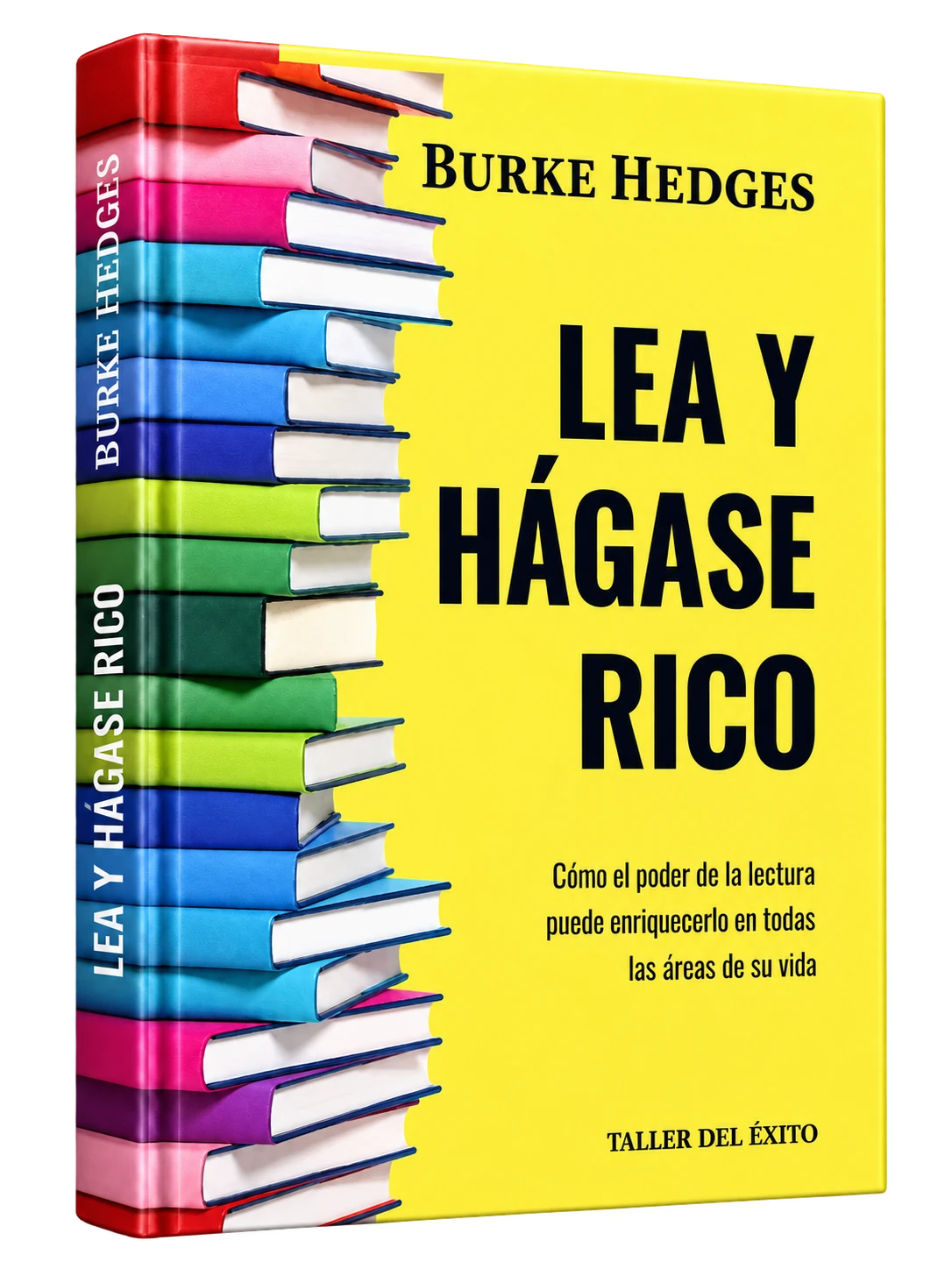 Portada original del libro Lea y hágase rico de Burke Hedges